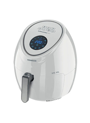 Kenwood 5.5L Digital Air Fryer XXL 2.4KG with Rapid Hot Air Circulation, 1800W, HFP50, White
