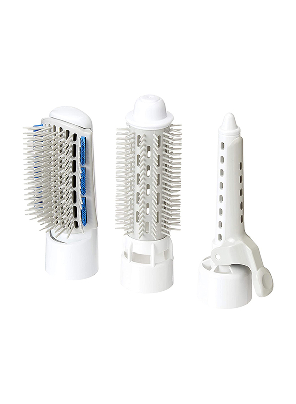 Panasonic Hair Styler with 3 Attachments, EH-KA31, White