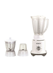 Veneti 3-in-1 Blender, 400W, VI-603BL, White