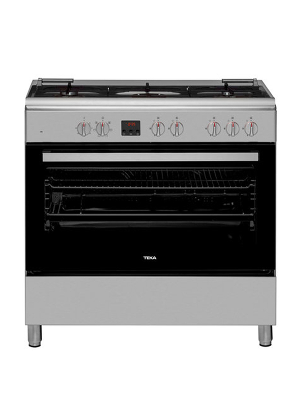 

Teka 5-Burner Stainless Steel Built-In Gas Cooker, FS9015GESS, Silver/Black