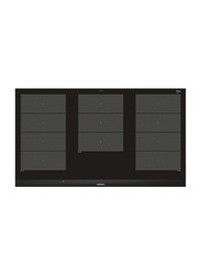 Siemens 5-Burner Built-In Electric Induction Hob, EX975LXC1E, Black