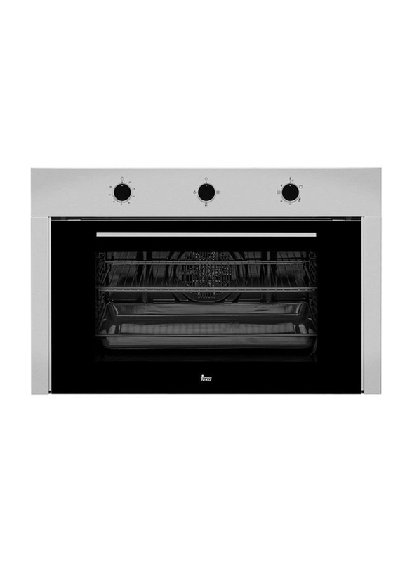 

Teka 88L Built in Gas Oven with Hydro Clean Cleaning System, HSF-924-G, Black/Grey