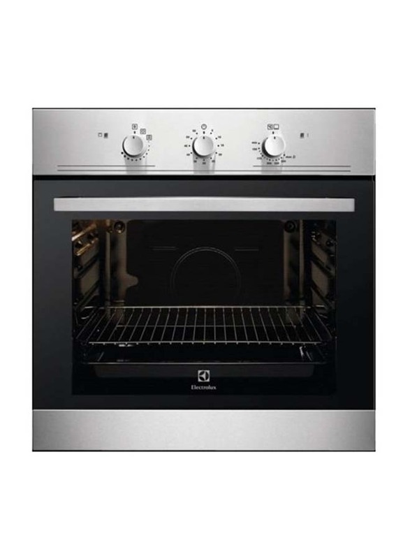 

Electrolux 69L Built in Gas Oven,70W, EOG1102COX, Black/Silver