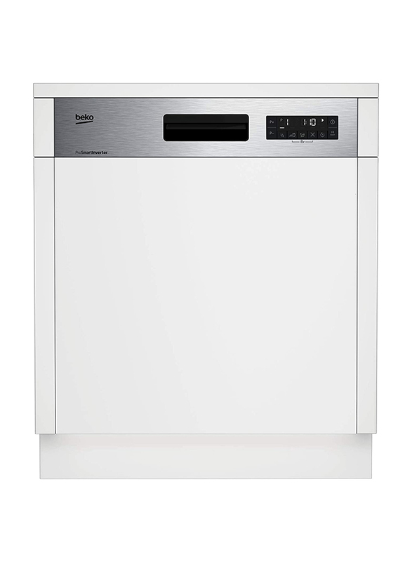 

Beko 14 Place Settings Built-In Dishwasher, DSN28420X, White