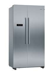 Bosch 616L Side By Side Refrigerator, KAN93VL30M, Silver