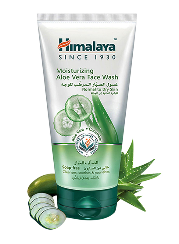 Himalaya Herbals Moisturizing Aloevera Face Wash, 150ml