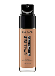 L'Oreal Paris Infaillible Up to 24H Fresh Wear SPF 25 Foundation,  30ml,  505 Toffee,  Beige