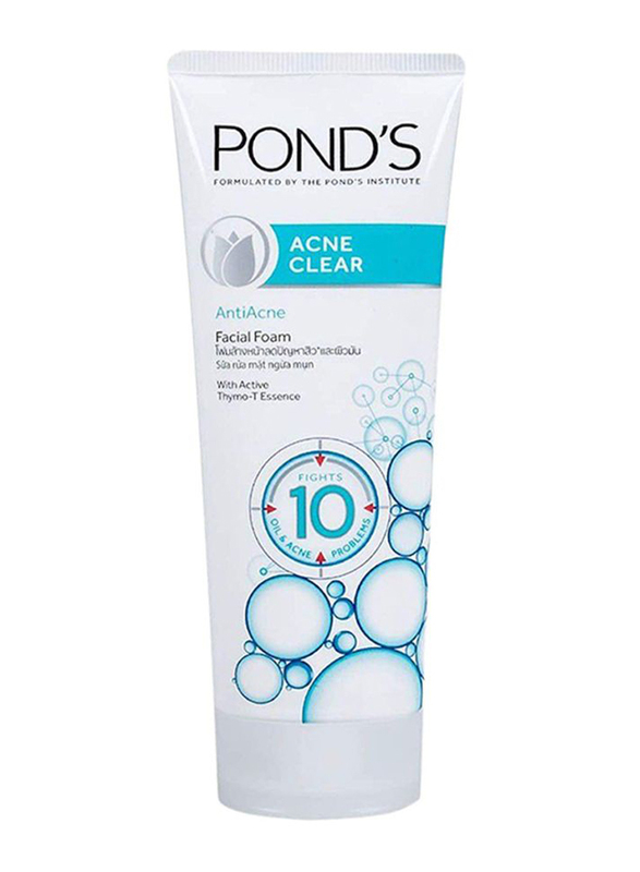 Pond's Acne Clear Anti Acne Facial Foam, 100gm