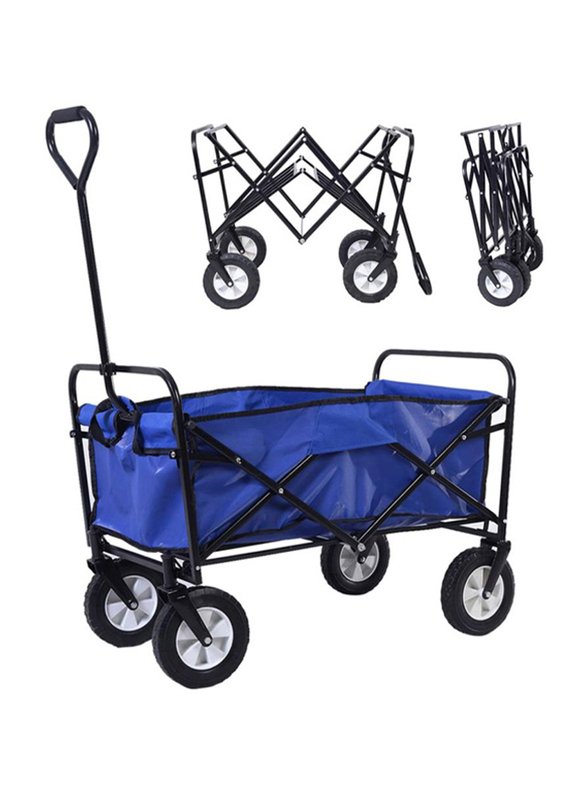 

Generic All-Terrain Foldable Wagon, Ages 2+, Navy Blue