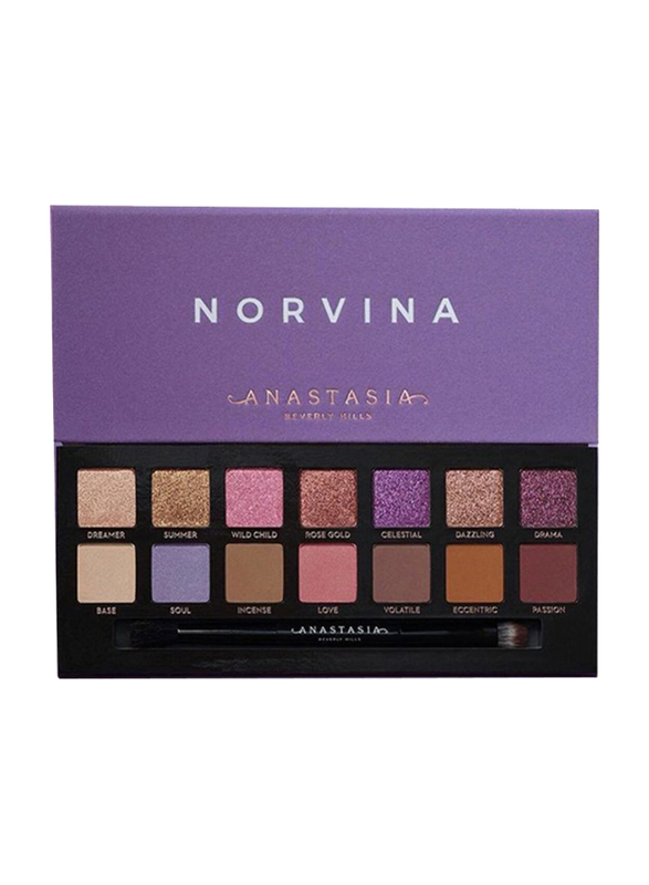 

Anastasia Beverly Hills Norvina Eyeshadow Palette, Multicolor