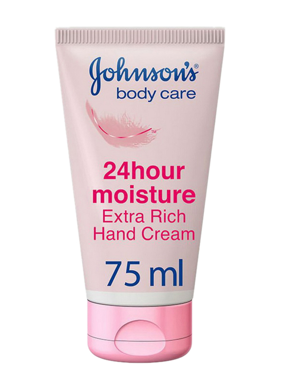 

Johnson's 24 Hour Moisture Extra Rich Hand Cream, 75ml