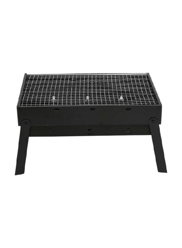 

Unbranded Portable BBQ Charcoal Grill, 43 x 24 x 29cm, Black