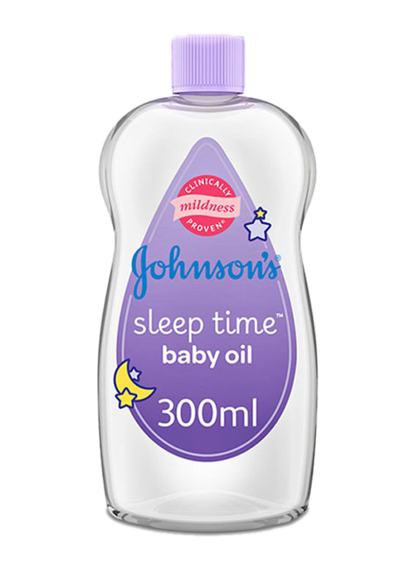 

Johnson's Baby 300ml Sleep Time Baby Oil, Clear