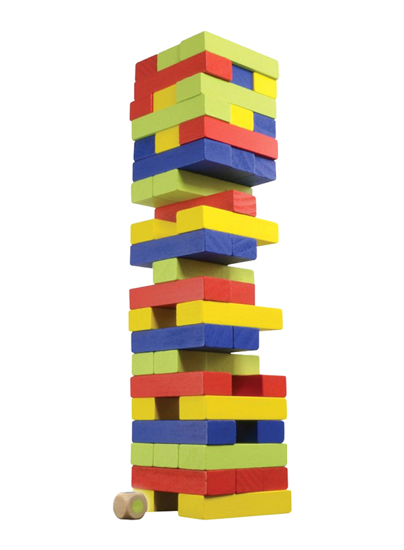 

Merchant Ambassador Tumblin Tower Wooden Stacking Blocks, Ages 6+