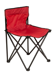 Conjoined Folding Camping Chair, Red/Black