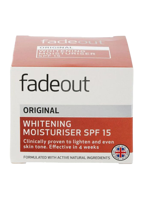 

Fadeout Original Whitening Moisturizer SPF15 Cream, 50ml
