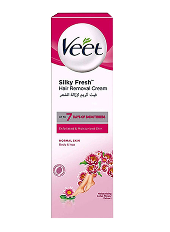 

Veet Silky Fresh Hair Removal Cream for Normal Skin, 100gm