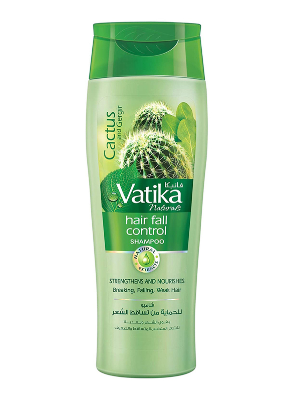 

Vatika Cactus and Gergir Shampoo for Damaged Hair for Hair Fall Control, 200ml