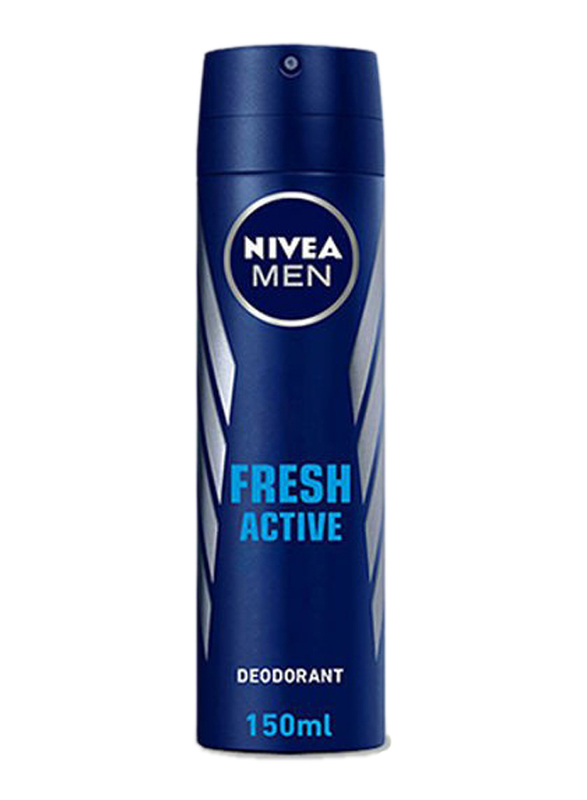 

Nivea Fresh Active Deodorant Body Spray for Men, 150ml