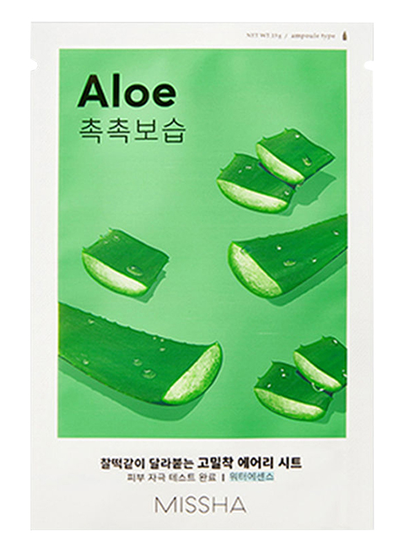 

Missha Airy Fit Sheet Mask, Aloe, 19gm
