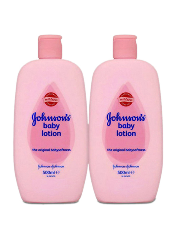 

Johnson & Johnson 2-Pieces 500ml Baby Lotion Set for Babies