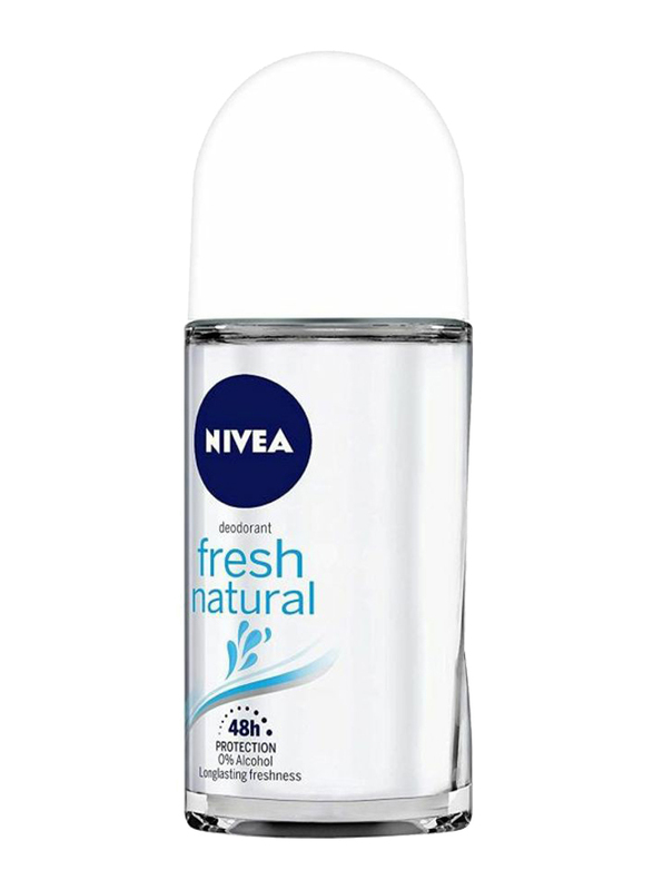 

Nivea Natural Fresh Roll-On for Women, 50ml