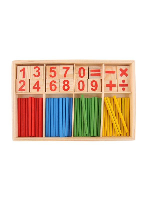 

Generic Cool Baby Counting Sticks Education Wooden Toys, Ages 3+