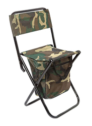 Camping Chair with Compact Storage Bag, Camouflage