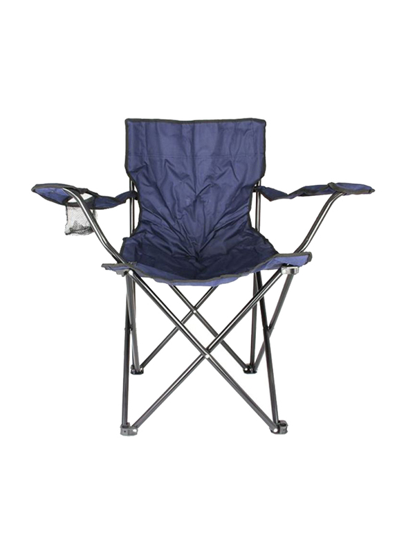 Y&D Foldable Camping Chair, Navy Blue