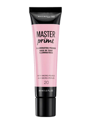 Maybelline New York Master Prime Perfecting Illuminating Primer,  30ml,  20,  Pink