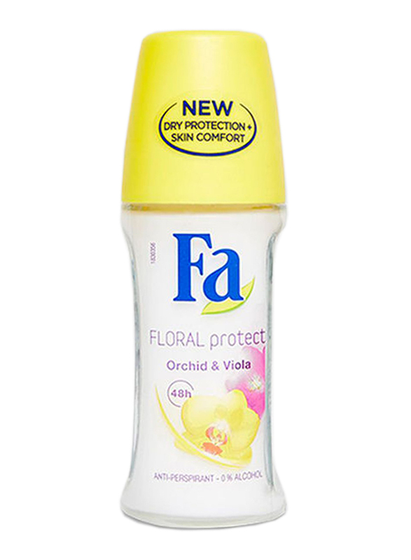 

Fa Floral Protect Orchid Viola Roll On Anti-Perspirant for Women, 50ml