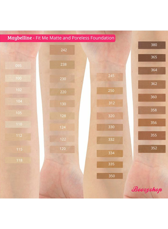 Maybelline New York Fit Me Matte + Poreless Foundation,  30ml,  110 Fair Ivory,  Beige