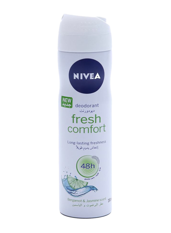 

Nivea Fresh Comfort Deodorant Spray for Women, 150ml