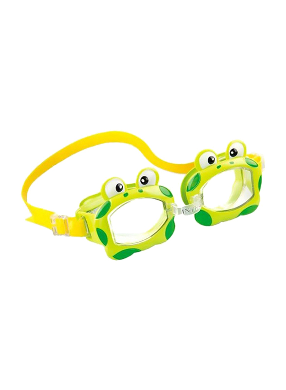 

Intex Aqua Flow Fun Goggle with Adjustable Strap for Kids, Yellow/Green