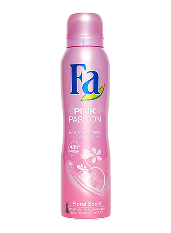 

Fa Pink Passion Floral Scent Deodorant Spray, 150ml
