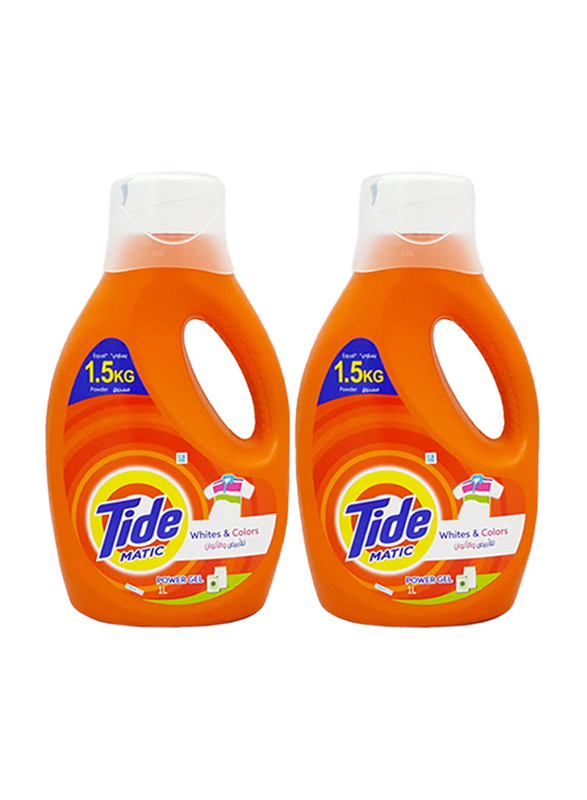 

Tide Matic Power Gel, 2 x 1 Liter