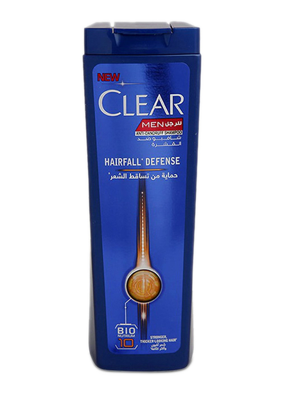 Clear 2-in-1 Hair Fall Defense Anti-Dandruff Shampoo for Men, 400ml |   - Dubai