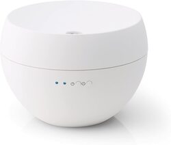 Jasmine Swiss Design Ultrasonic Essential Oil Diffuser for Aromatherapy and Home Scent for Healthy Skin- White