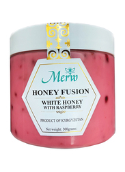 Merw Honey Fusion White Honey with Raspberry, 500g