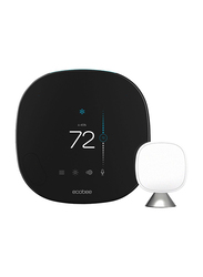 Ecobee Smart Thermostat with Voice Control, Black
