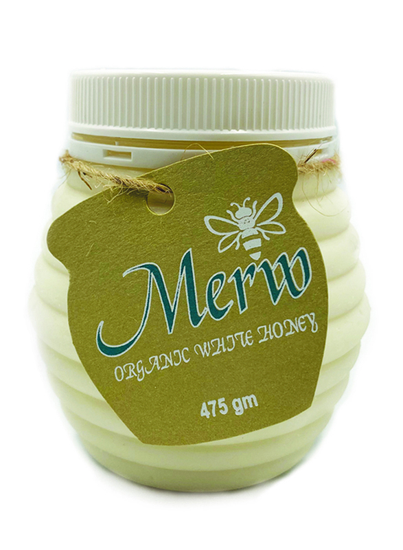 Merw Honey Organic White Honey, 475g