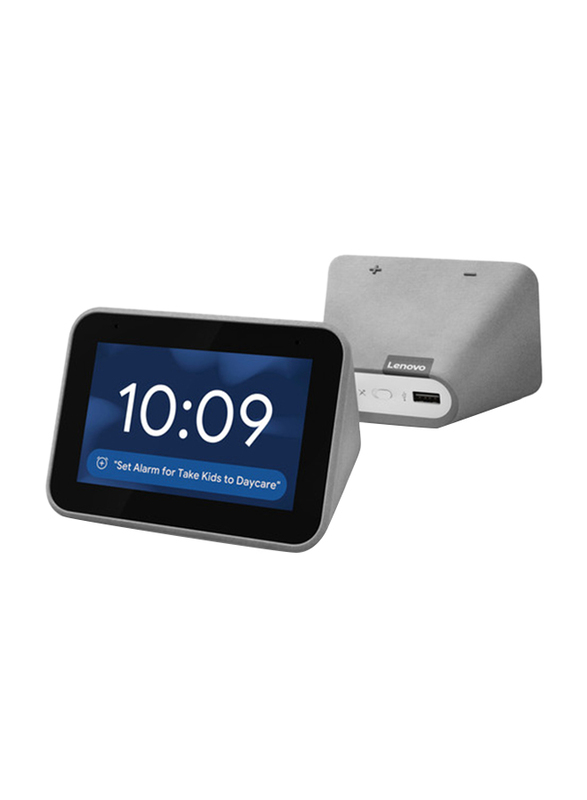 

Lenovo Smart Clock with Google Assistant, Grey