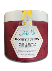 Merw Honey Fusion White Honey with Blueberry, 500g