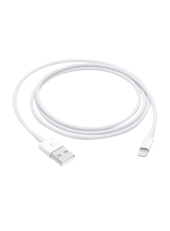 

Apple 1-Meter MQUE2 Lightning Cable, USB A Male to Lightning for Apple Devices, White