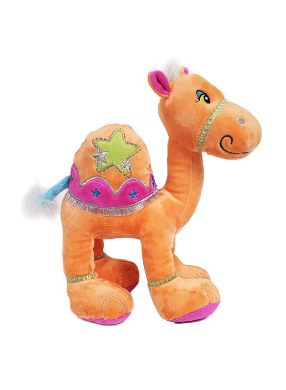 

Caravaan Camel Plush Toy, 25cm, Orange, Ages 3+