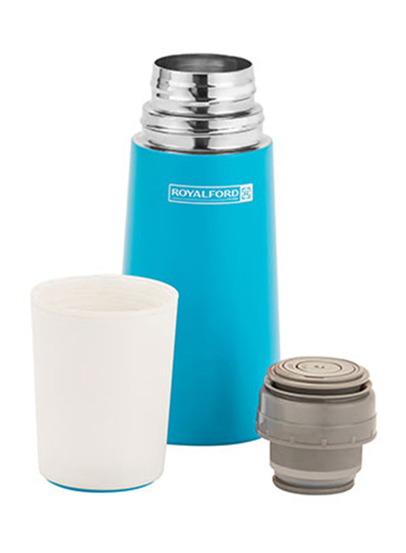 RoyalFord 350ml Stainless Steel Vacuum Bottle, RFU9034, Blue