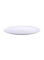 RoyalFord 16-inch Melamine Round Plate, RF4495, White Pearl