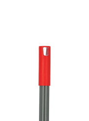 Delcasa Broom with Handle, DC1613, Grey/Red