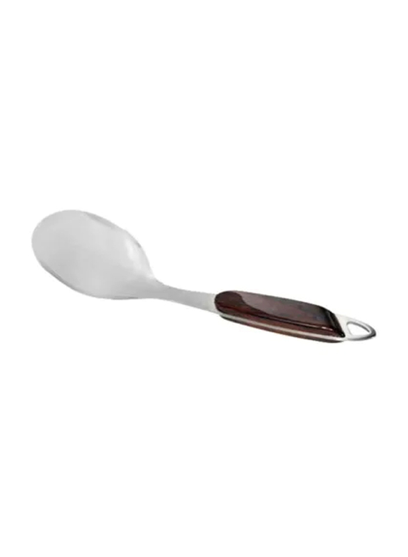 

RoyalFord 12cm Stainless Steel Rice Spoon, Silver/Brown