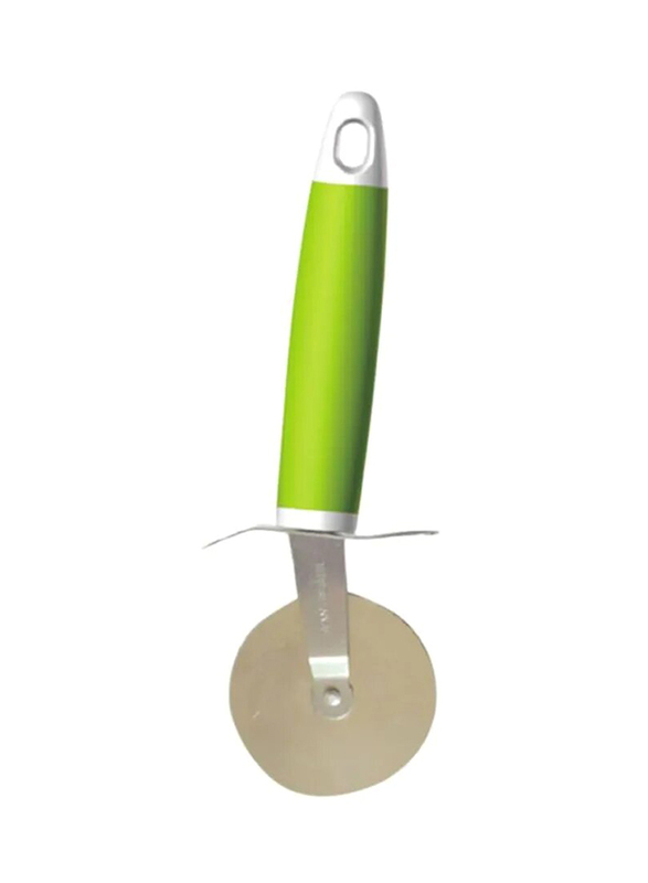 

RoyalFord Stainless Steel Pizza Cutter, Green/Silver